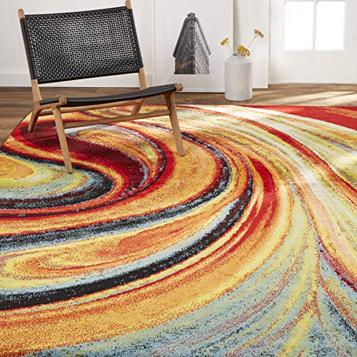 Colorful Modern Area Rug