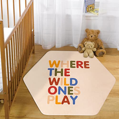 Colorful Nursery Rug for Kids - Ultra Soft and Non-Slip