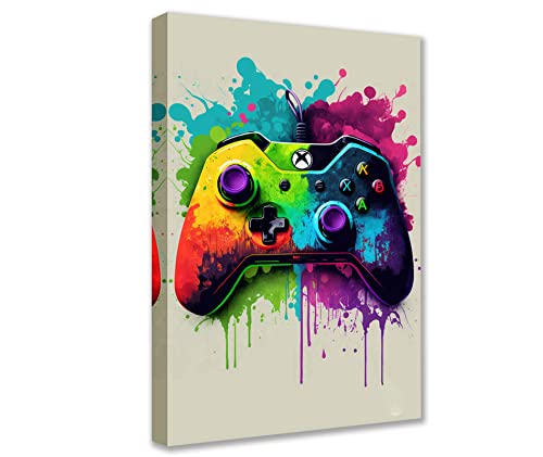 Colorful Video Game Wall Art - Best Gamer Gifts