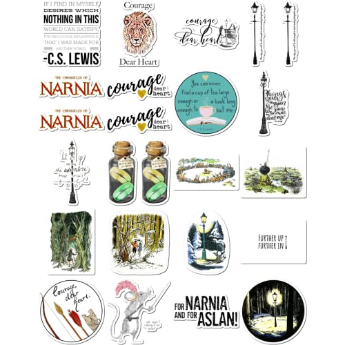 Colorful Waterproof Narnia Stickers Pack