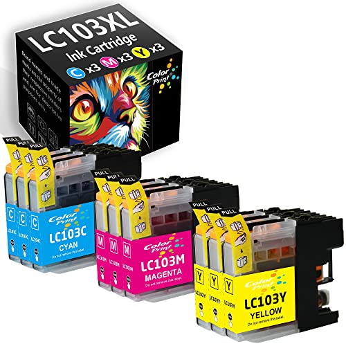 ColorPrint Ink Cartridge Replacement for Brother LC103XL LC101