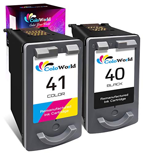 ColoWorld Remanufactured 40 41 Ink Cartridges Replacement