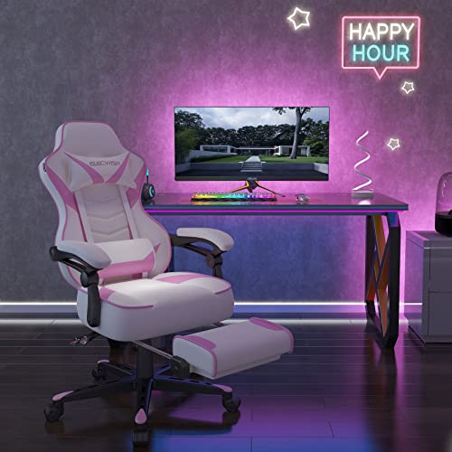 Comfortable and Stylish ELECWISH Ergonomic Computer Gaming Chair