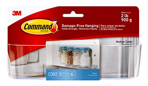 Command Medium Caddy, Clear