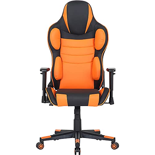 Commando Ergo Gaming Chair - Black/Orange