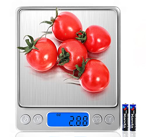 Compact and Accurate Food Scale for Kitchen