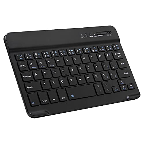 Compact Bluetooth Keyboard for Apple iPad iPhone Samsung Tablet Phone Smartphone iOS Android Windows