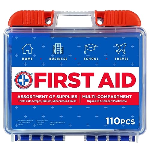 Compact First Aid Kit: Clean, Treat, Protect Minor Cuts