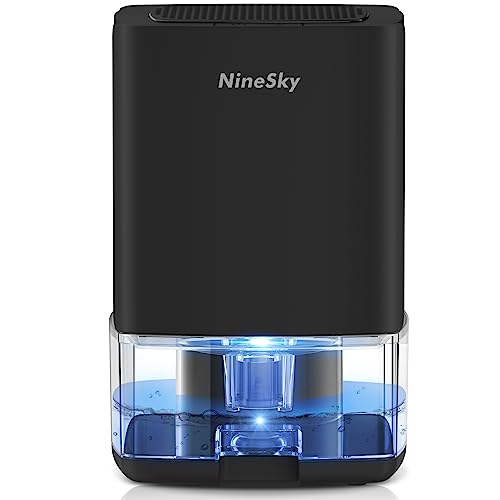 Compact NineSky Dehumidifier with Colorful Lights