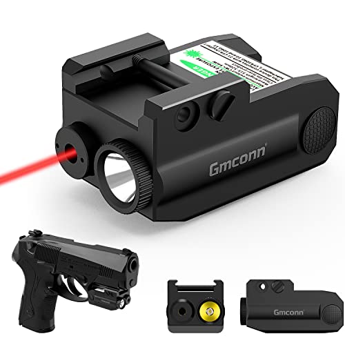Compact Pistol Green Red Laser Light Combo - Improved Accuracy and Visibility