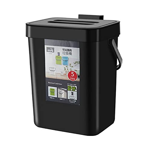 Compact Small Trash Can with Lid for Efficient Waste Management