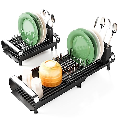 Compact Stainless Steel Dish Drying Rack