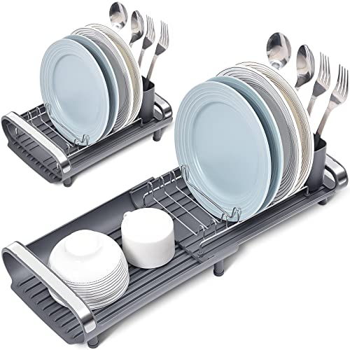 Compact Stainless Steel Dish Drying Rack by TOOLF