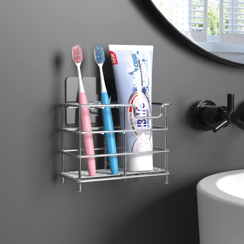 Compact Toothbrush Holder for Small Bathrooms