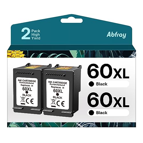 Compatible Black Ink Cartridge for HP Printers (2 Pack)