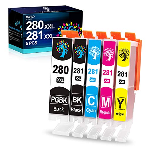 Compatible Canon Ink 280 and 281 Cartridges