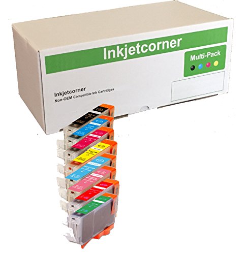 Compatible Ink Cartridges Replacement for CLI-8 (8-Pack)