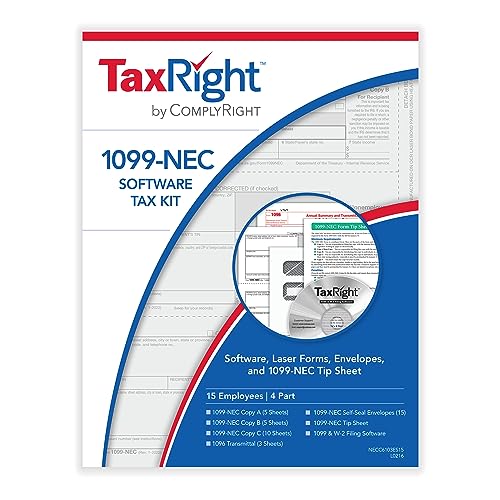 ComplyRight 2023 TaxRight 1099-NEC Tax Kit