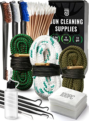Comprehensive Gun Cleaning Kit with Bore Cleaner and Accessories