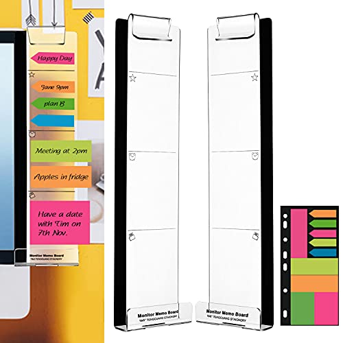 Computer Monitor Memo Boards Set