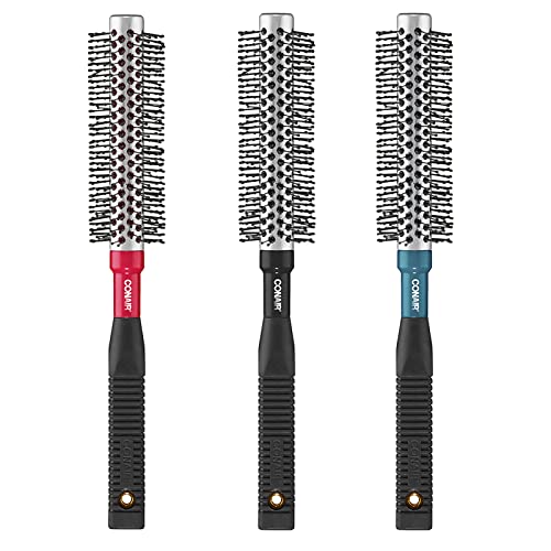 Conair Metal Round Brush for Blow-Drying, Hairbrush for Short Hair