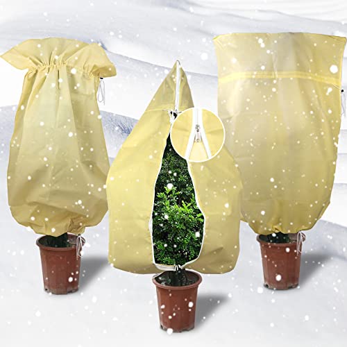 Conmacro Plant Covers Freeze Protection - Winter Tree and Shrub Frost Protection