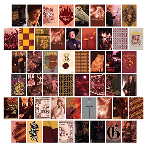 CON*QUEST Conquest Journals Harry Potter Gryffindor Wall Collage