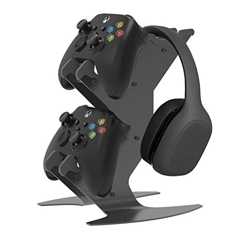 Controller Holder & Headset Stand for Xbox, PS, and PC