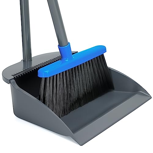 Convenient Broom and Dustpan Combo Set for Home and Office