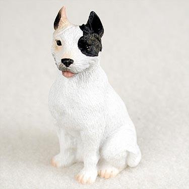 Conversation Concepts Pit Bull Terrier Miniature Dog Figurine - White