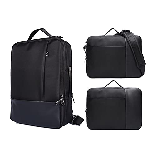 Convertible Laptop Backpack Briefcase Messenger Shoulder Bag