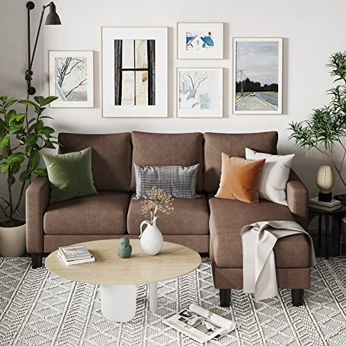 Convertible Sectional 3 L-Shaped Couch