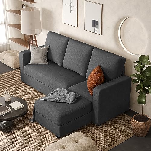 Convertible Sectional Sofa Couch by JUMMICO