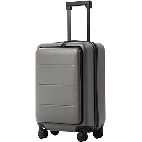 COOLIFE Suitcase Set with Pocket Compartment