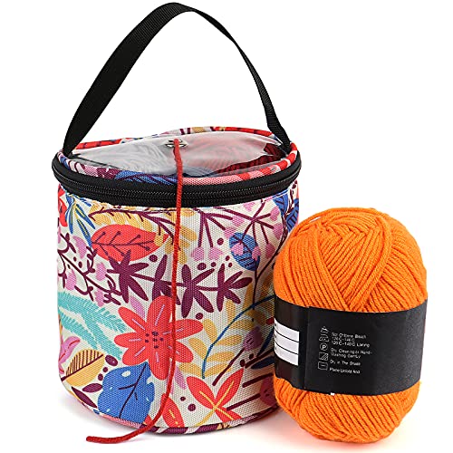 Coopay Yarn Storage Mini Yarn Bag for Crocheting