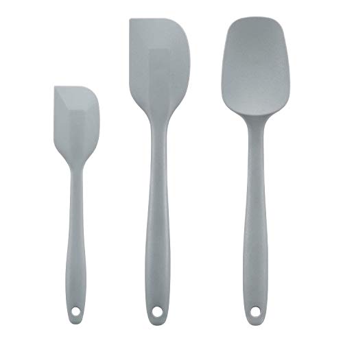 Cooptop Silicone Spatula Set - 600°F Heat Resistant Baking Spoon & Spatulas