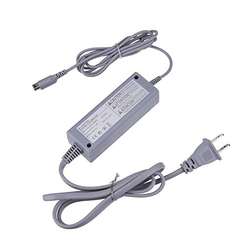 Cotchear AC Power Supply Adapter Gamepads Cable for Nintendo Wii U Console Gamepad 100-240V AC Charger Adapter Cable for Wii U