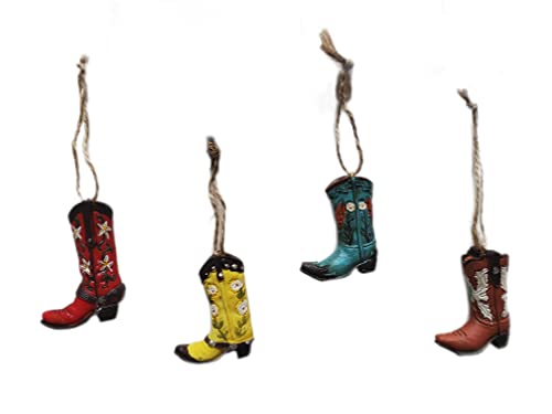 Cowboy Boot Hanging Ornaments