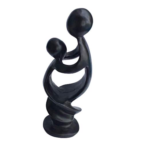 CoziNest Mother & Child Figurine - Abstract Resin Statue