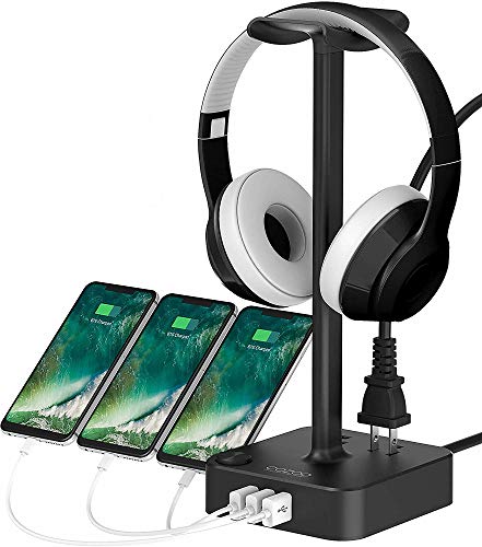 Cozoo Headphone Stand with USB Charger