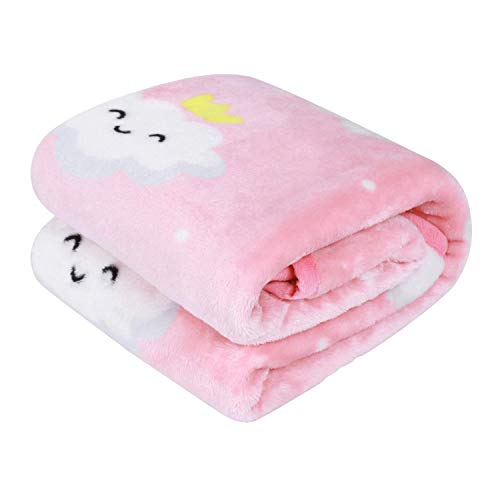 Cozy and Soft Toddler Blanket for Girls - TILLYOU Fuzzy Warm