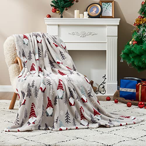 Cozy Bliss Gnome Throw Blanket