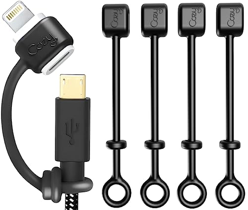 Cozy Charging Cable Adapter Keeper/Holder/Tether - 5 Pack