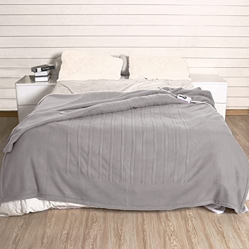 Cozy Electric Twin Blanket with Timer Auto Off