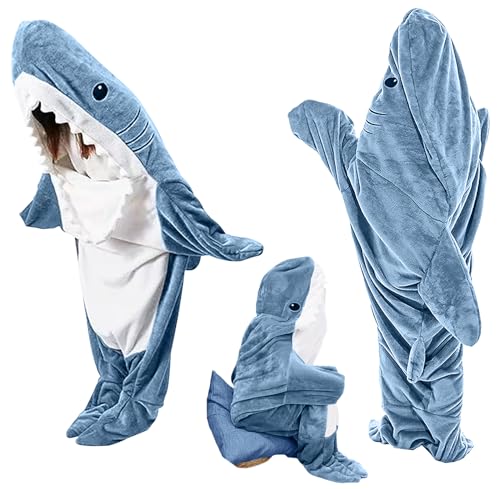 Cozy Shark Blanket Hoodie Onesie