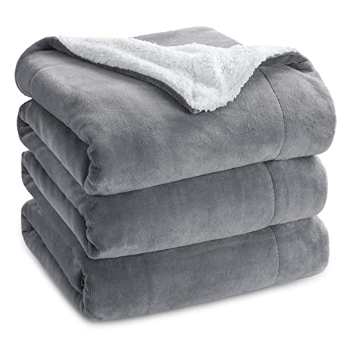 Cozy and Warm Grey Queen Size Blanket