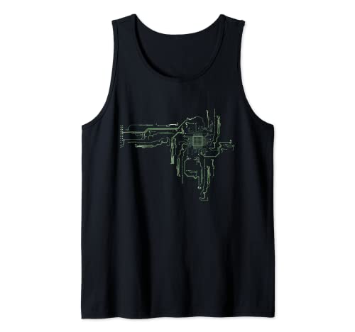 CPU Chip Gift - Electrical Engineers Computer Circuit Board Tank Top