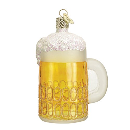 Craft Beer Collection Glass Blown Ornaments for Christmas Tree, Mug