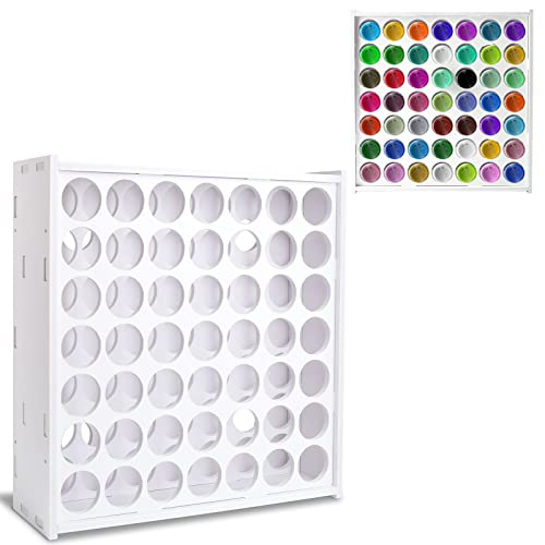 Craft Paint Storage Rack - Wall-Mounted Organizer for Miniature Paint Set