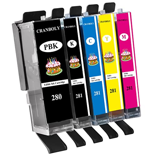 CRANBOLY Ink Cartridges for C A K E Printer